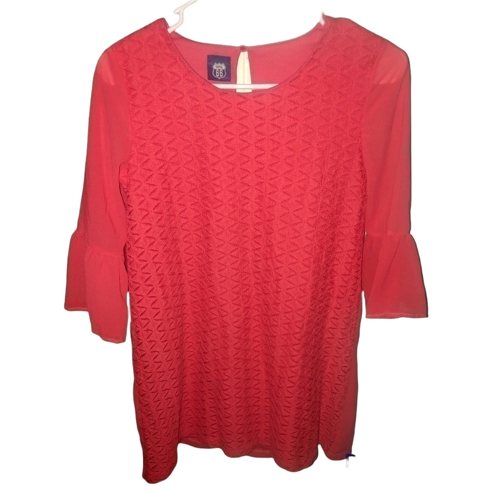Route 66 Brand Tunic Shirt/Dress Bell Sleeves